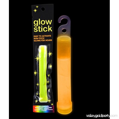 4 Inch Retail Packaged Glow Stick - Orange